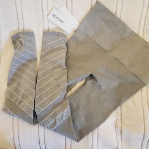 BLANQI contour sport support leggings dove grey small